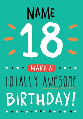 18th Birthday Cards - Funky Pigeon | Funky Pigeon