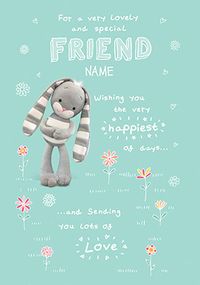 Tap to view Special Friend Hun Bun Personalised Card