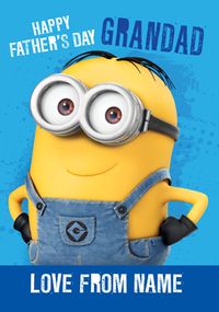 Tap to view Despicable Me 2 - Grandad on Father's Day Card