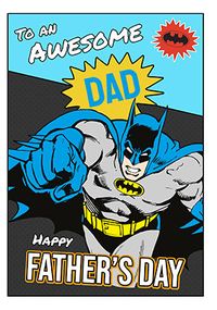 Tap to view Batman - Dad Father's Day Personalised Card