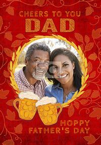 Tap to view Hoppy Father's Day Photo Card