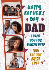 Tap to view Thank you for everything Dad photo Father's Day Card