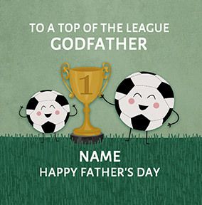 Football Birthday Card Funny Football Card Father's Day 