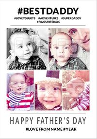 Tap to view Happiness - Best Daddy Father's Day Card