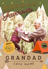 Tap to view Days With You Are My Favourite Grandad Father's Day Card
