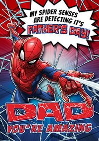 Tap to view Spider-Man Father's Day Dad card