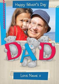 Tap to view Me to You - Father's Day Card Letters Photo