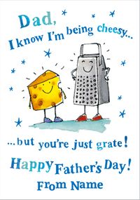 Tap to view Catching Rainbows - Father's Day card You're Grate!
