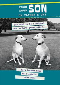 Tap to view From your Son on Father's Day Personalised Card