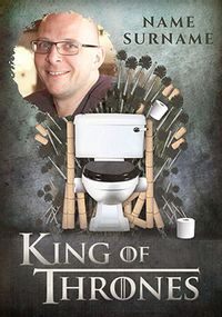 Tap to view King Of Thrones Photo Father's Day Card