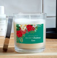 Tap to view Merry Christmas Personalised Candle