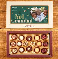 Tap to view No. 1 Grandad Photo Upload Chocolates - Box of 16