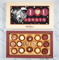 Tap to view I Love You Always Photo Chocolates - Box of 16