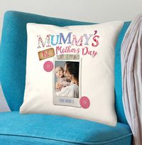 Tap to view Mummy's 1st Mother's Day Photo Personalised Cushion
