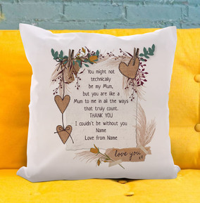 Personalised grandma outlet cushion