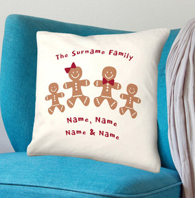 Personalised christmas outlet pillows