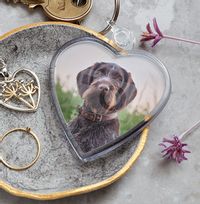 Tap to view Full Photo Dog Heart Keyring