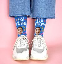Tap to view Best Friend Photo Upload Socks