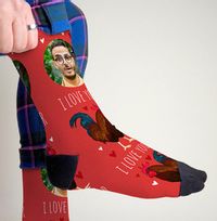 Tap to view I Love Your Photo Socks