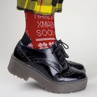 Tap to view 'Name's Christmas Socks' Novelty Personalised Socks