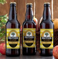 Tap to view Happy Birthday Brother Personalised Cider - Multi Pack