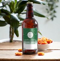 Tap to view Company Christmas Logo Beer - Green