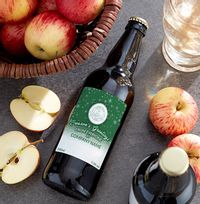 Tap to view Company Christmas Logo Cider - Green
