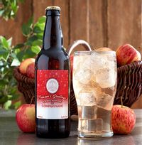 Tap to view Company Christmas Logo Cider - Red