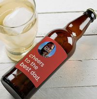 Tap to view Cheers To The Best Dad Photo Upload Cider - Multi Pack