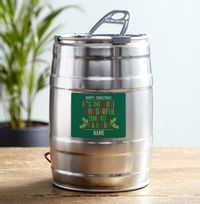 Tap to view It's The Most Wonderful Time For Beer - Personalised  Mini 5L Keg - West Coast IPA
