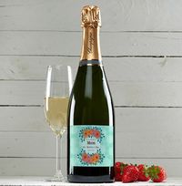 Tap to view Personalised Wonderful Mum Champagne Brut Bottle