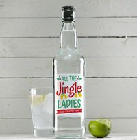 Tap to view Christmas Jingle Ladies Personalised Dry Gin