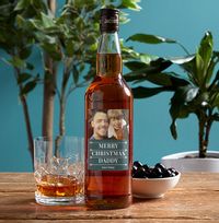 Tap to view Christmas Urban Love Personalised Photo Upload Whisky