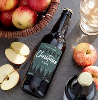 Tap to view Very Merry Christmas Personalised Cider - Multi Pack