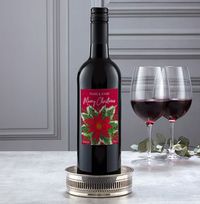 Tap to view Merry Christmas Personalised Red Wine