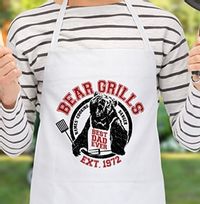 Tap to view Bear Grills Personalised Apron - Best Dad Ever
