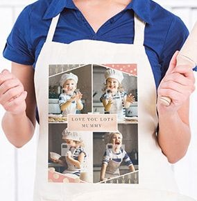 Mothers Day Apron Personalised Mum Apron Mothers Day -  UK