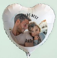 Tap to view World's Best Dad Photo Balloon