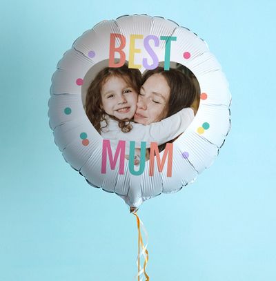 Best Mum Photo Balloon