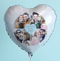 Tap to view Happy Wedding Day Photo Collage Balloon