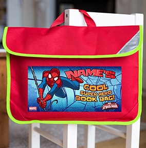 spiderman book bag