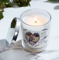 Tap to view Mr & Mrs Personalised Photo Upload Candle