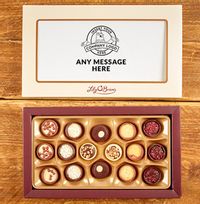 Tap to view Company Logo and Text Chocolates - Box of 16