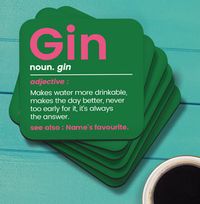 Tap to view Gin Personalised Coaster