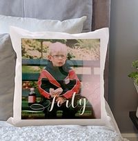 Tap to view 40th Birthday Photo Upload Cushion