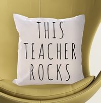Tap to view This Teacher Rocks Cushion