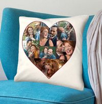 Tap to view Photo Collage Heart Cushion