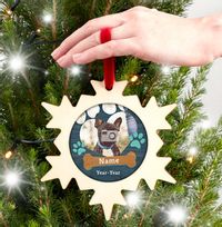 Tap to view Dog Memorial Photo Tree Decoration