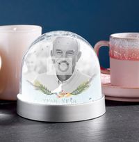 Tap to view Memorial for Him Photo Snow Globe