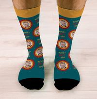 Tap to view World's Best Dad Personalised Socks